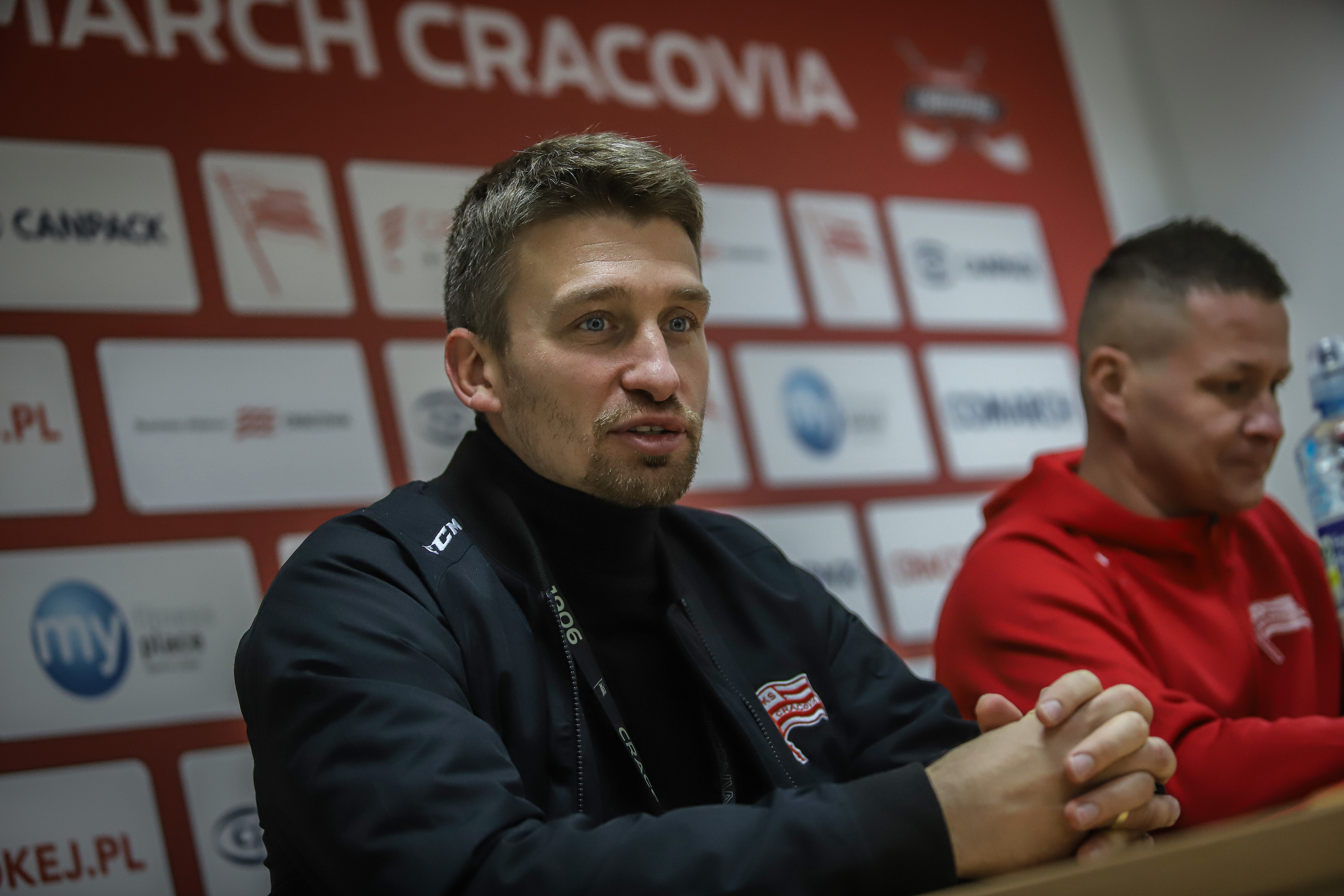 Konferencja prasowa po meczu z Sanokiem