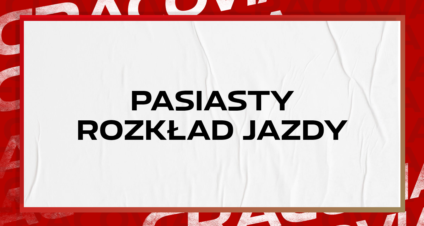Pasiasty Rozkład Jazdy: 29 maja - 4 czerwca