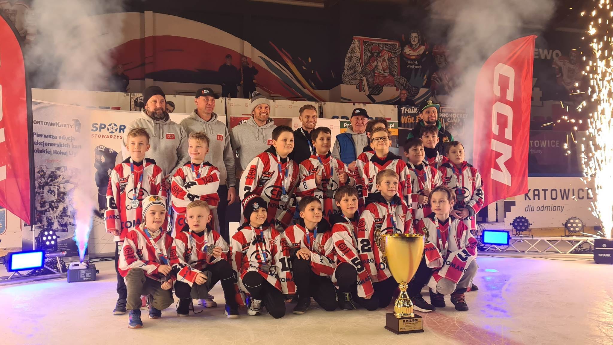 Drużyna minihokeja srebrnym medalistą Turnieju Czerkawski Cup! 