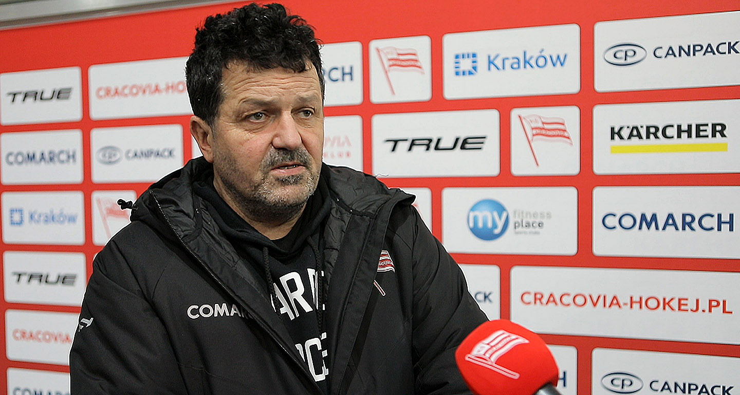 Rudolf Roháček: Cieszymy się z pierwszego zwycięstwa w play-off [VIDEO]