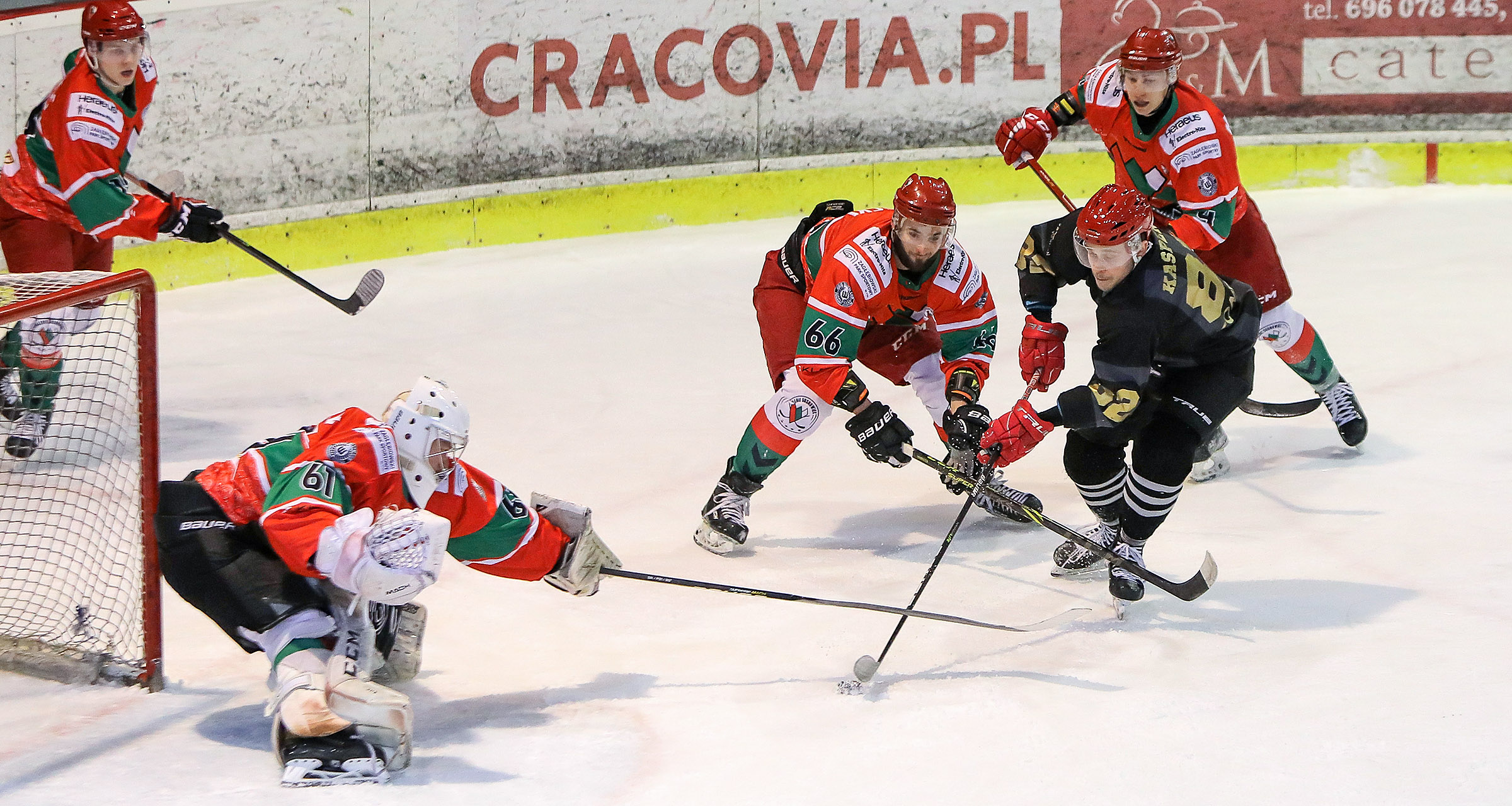 1/4 play-off (1. mecz): Comarch Cracovia - Zagłębie Sosnowiec [SKRÓT]