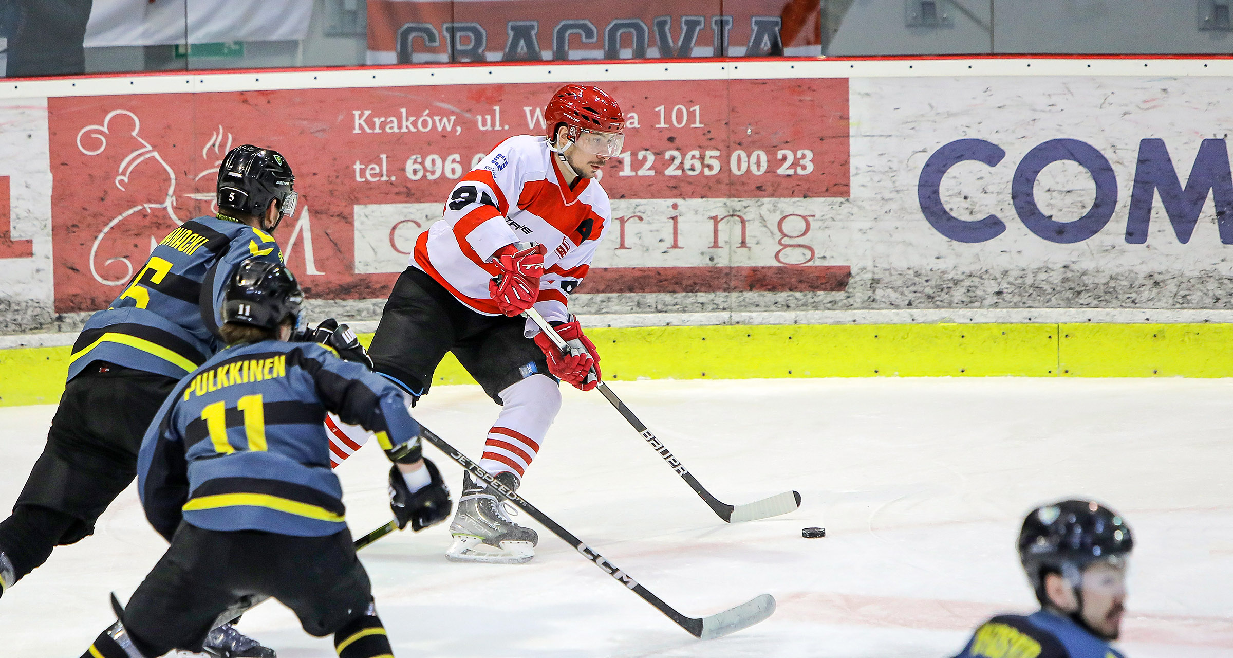 1/2 play-off (5. mecz): Comarch Cracovia - GKS Katowice [SKRÓT]