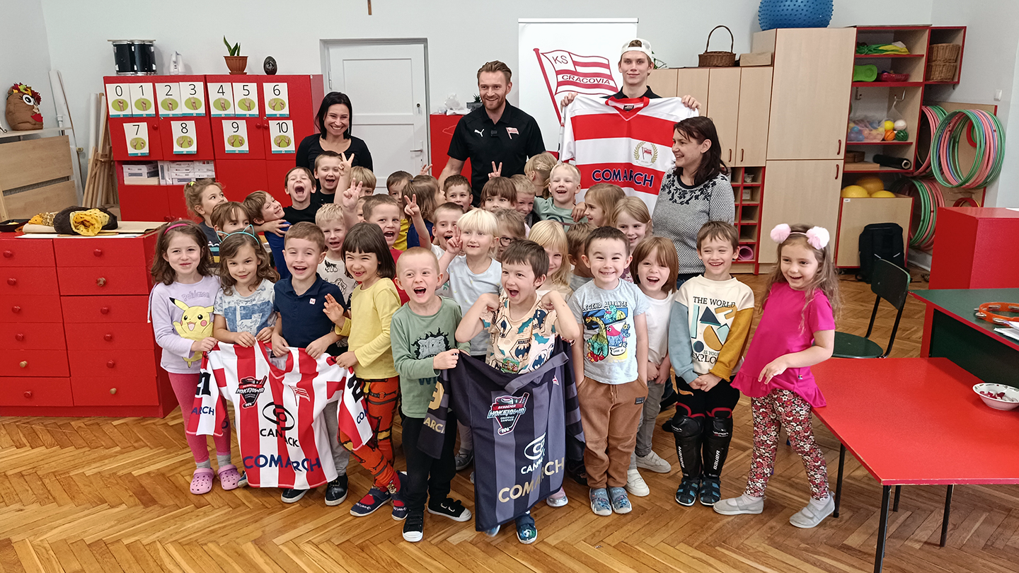 Z wizytą w Przedszkolu nr 90 im. Świętego Mikołaja w Krakowie [GALERIA]