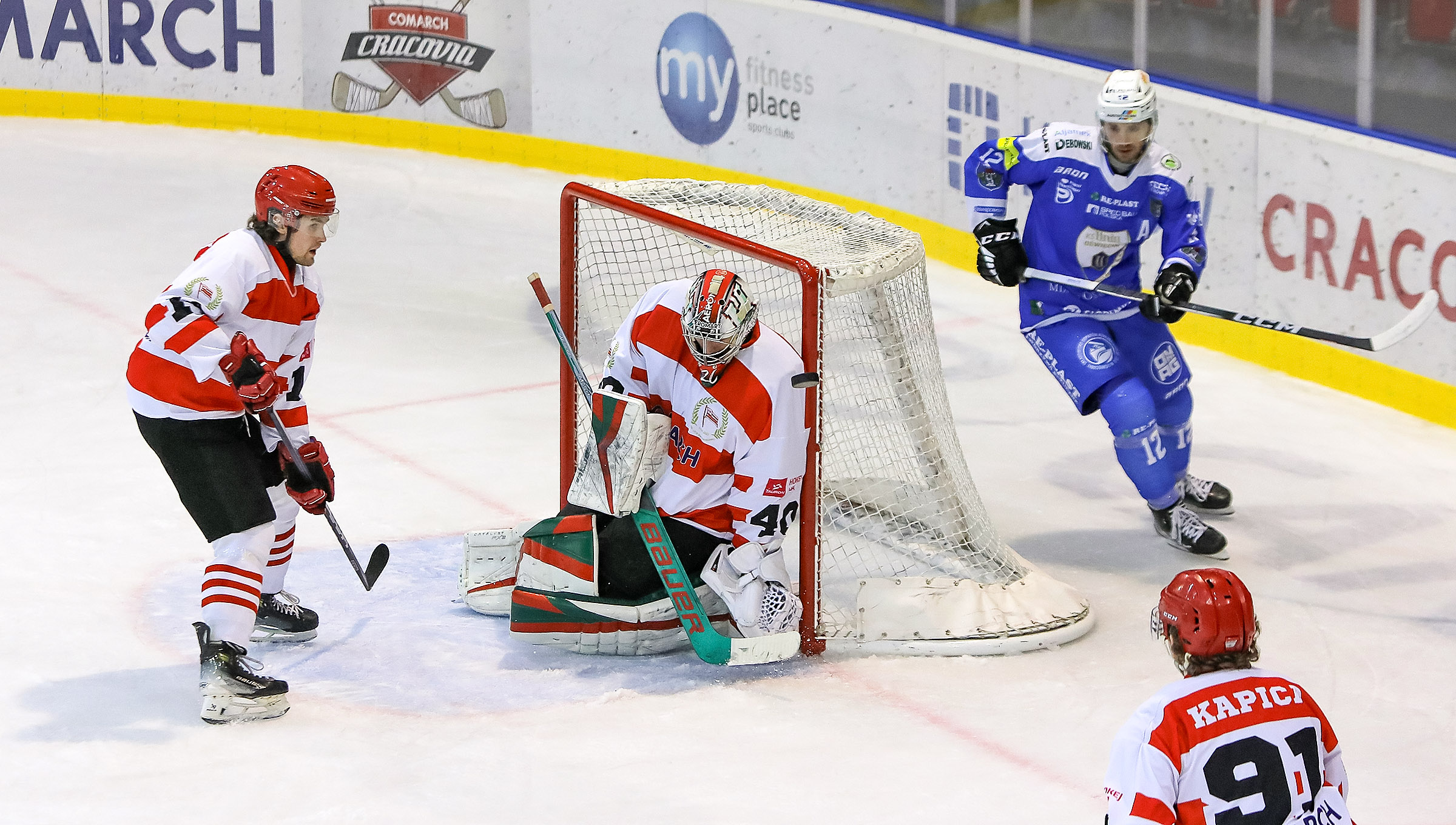 1/4 play-off (mecz 4): Comarch Cracovia - Re-Plast Unia Oświęcim [SKRÓT]