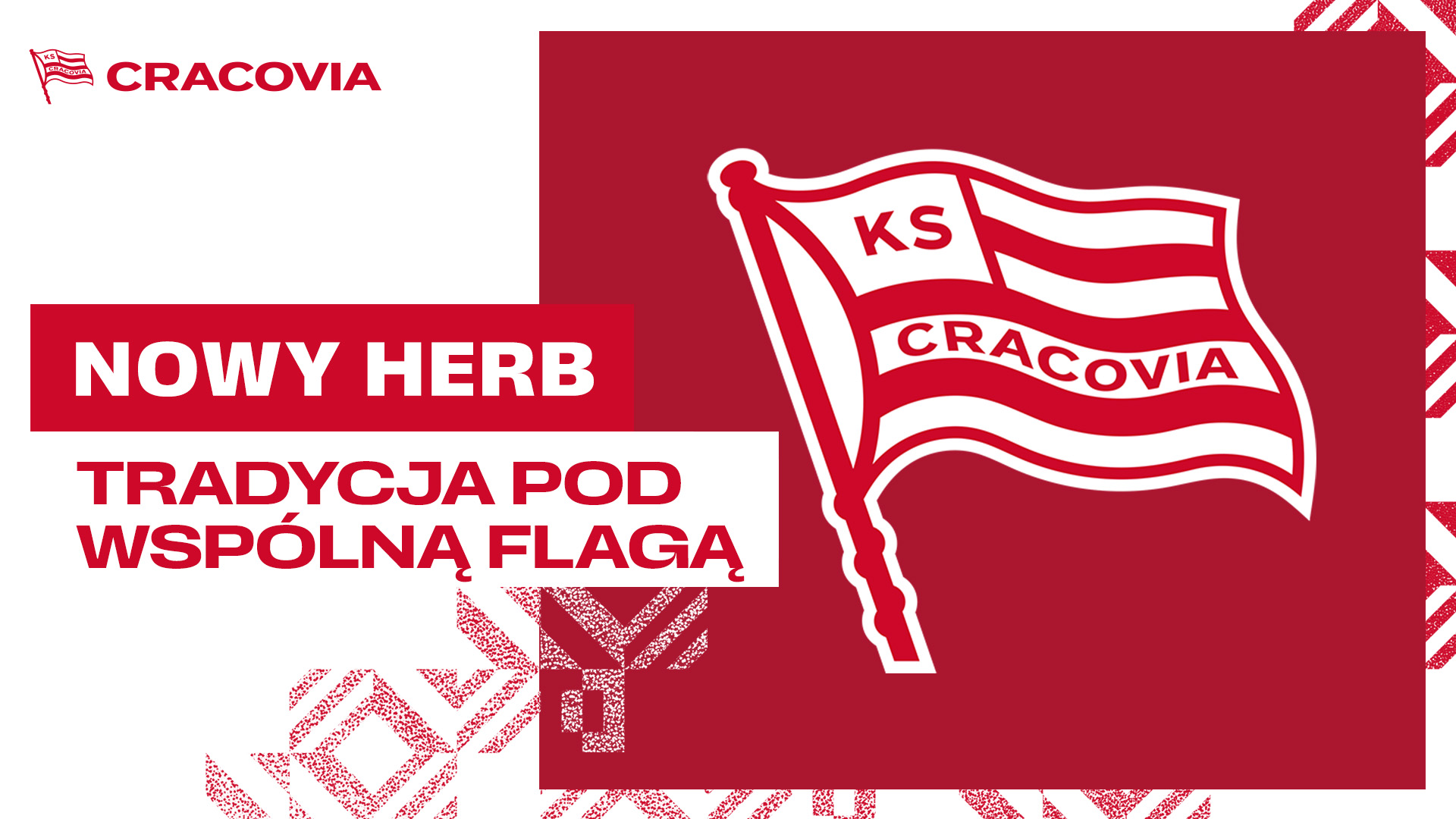 Tradition under common flag.  Cracovia come back to begginings! 